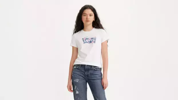 Идеальная футболка Levi's, белый