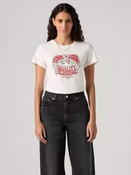 Идеальная футболка с графическим постером Levi's, белый