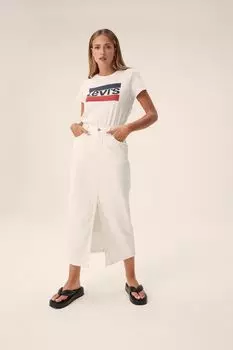 Идеальная футболка с графическим принтом Levi'S, белый