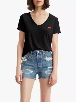 Идеальная футболка с V-образным вырезом Levi's, икра