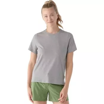 Идеальная круглая футболка с коротким рукавом Smartwool, серый