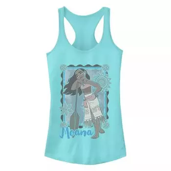 Идеальная майка с портретом Моаны Джуниора Диснея Racerback Disney