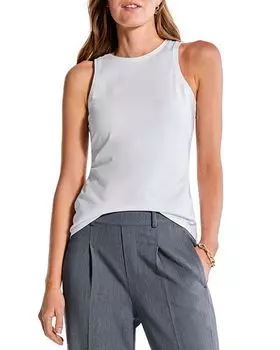 Идеальная майка с высоким воротником NIC+ZOE, цвет White