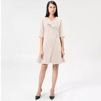 Идеальное платье фигуристки Smart And Joy, бежевый