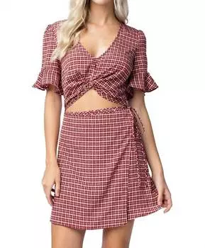 Идеальное платье в красном цвете Honey Punch