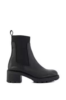 «Идеальные» кожаные ботильоны Dune London, черный