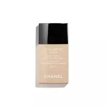 Ультралегкий тональный флюид SPF 15 Chanel Vitalumire Aqua, 30 beige