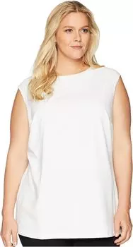 Идеальный многослойный топ больших размеров NIC+ZOE, цвет Paper White