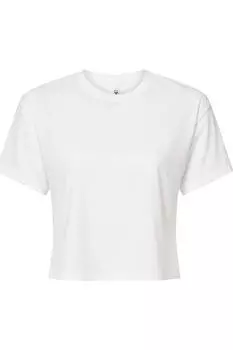 Идеальный женский укороченный топ Next Level, белый