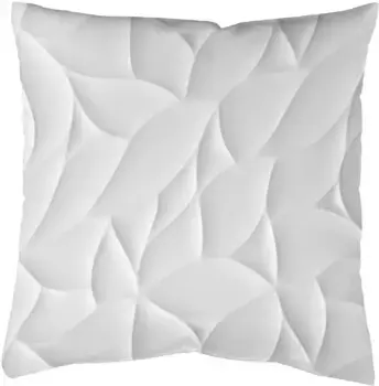 ИДЕИ ДЛЯ ДОМА Декоративная подушка "DIORI", ЦИФРОВОЙ ПРИНТ, чехол без наполнителя, 1 шт HOME WOHNIDEEN 40х40 см, белый