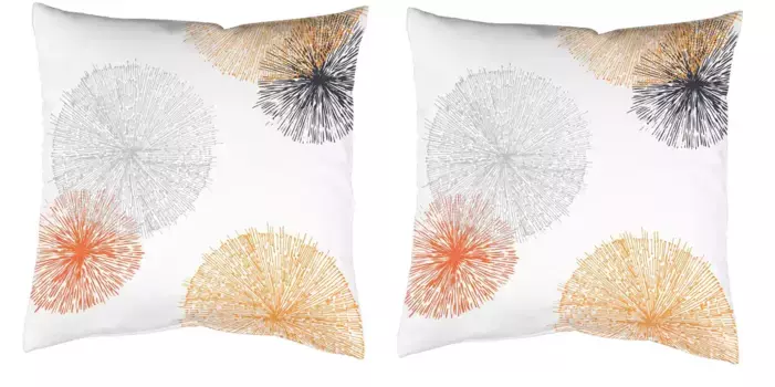 ИДЕИ ДЛЯ ДОМА Декоративная подушка "SCOPPIO", чехол без наполнителя, 1 шт HOME WOHNIDEEN 50х50 см, оранжевый