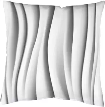 ИДЕИ ДЛЯ ДОМА Декоративная подушка "WELLO", ЦИФРОВОЙ ПРИНТ, чехол без наполнения, 1 шт HOME WOHNIDEEN 50х50 см, серый