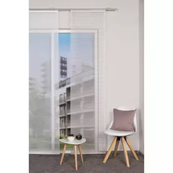 ИДЕИ ДЛЯ ДОМАШНЕЙ ЖИЗНИ Раздвижная штора «JRG», (1 шт.), ВxШ: 245x60, полуорганза Home Wohnideen, серо-коричневый