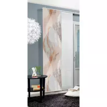 ИДЕИ ДЛЯ ДОМАШНЕЙ ЖИЗНИ Раздвижная штора «Раздвижная штора из декоративной ткани с цифровой печатью 'TORRE'», (1 шт.), цифровая печать - можно индивидуально укоротить Home Wohnideen, красный