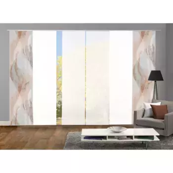 ИДЕИ ДЛЯ ДОМАШНЕЙ ЖИЗНИ Раздвижная штора «TORRE», (1 шт.), ЦИФРОВАЯ ПЕЧАТЬ Home Wohnideen, цвет kupferfarben