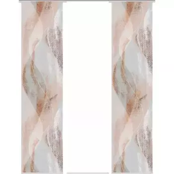 ИДЕИ ДЛЯ ДОМАШНЕЙ ЖИЗНИ Раздвижная штора «TORRE», (1 шт.), ЦИФРОВАЯ ПЕЧАТЬ Home Wohnideen, цвет kupferfarben