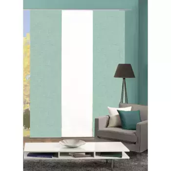 ИДЕИ ДЛЯ ДОМАШНЕЙ ЖИЗНИ Раздвижные шторы «PIVE SET OF 3», (3 шт.), раздвижные шторы с цифровой печатью, набор из 3 шт. PIVE Home Wohnideen, цвет mint