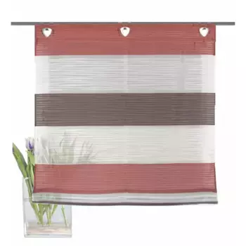 ИДЕИ ДЛЯ ДОМАШНЕЙ ЖИЗНИ Римская штора «Sarnia», с крючком, сверление не требуется Home Wohnideen, цвет marsala