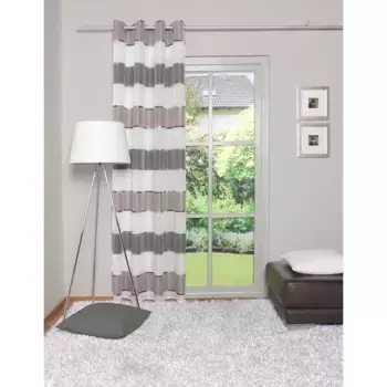 ИДЕИ ДЛЯ ДОМАШНЕЙ ЖИЗНИ Штора «ДАРИЯ», (1 шт.), ВxШ: 245x140, непрозрачный Home Wohnideen, цвет stein