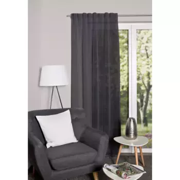 ИДЕИ ДЛЯ ДОМАШНЕЙ ЖИЗНИ Штора «DOLLY Band», (1 шт.) Home Wohnideen, серый