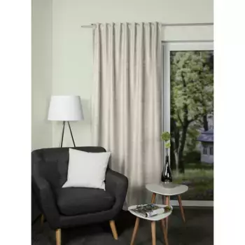 ИДЕИ ДЛЯ ДОМАШНЕЙ ЖИЗНИ Шторы «ТЕРМО», (1 шт.), термошторы из синели, однотонные Home Wohnideen, цвет natur