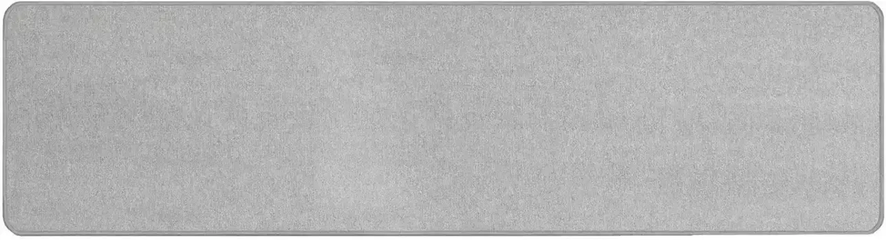 Идеи Primaflor с текстильной дорожкой "MACAO", прямоугольной формы, ковровой дорожкой, однотонные, идеально подходят для прихожей и спальни Primaflor-Ideen in Textil 80х300 см, серый