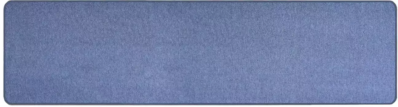 Идеи Primaflor с текстильной дорожкой "MACAO", прямоугольной формы, ковровой дорожкой, однотонные, идеально подходят для прихожей и спальни Primaflor-Ideen in Textil 67х200 см, синий