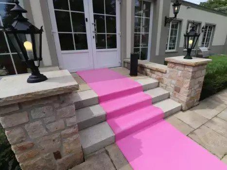 Идеи Primaflor в текстильной дорожке "Ковер для мероприятий PODIUM" Primaflor-Ideen in Textil 200х1400 см, розовый