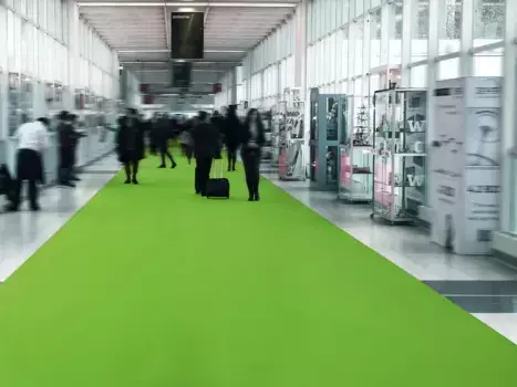 Идеи Primaflor в текстильной дорожке "Ковер для мероприятий PODIUM" Primaflor-Ideen in Textil 200х600 см, светло-зеленый