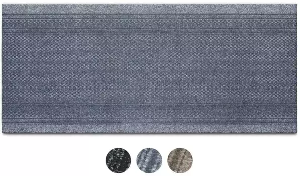 Идеи Primaflor в текстильной кухонной направляющей "AZTEC", прямоугольной формы, фетр, очень прочная и износостойкая, нескользящая, для кухни Primaflor-Ideen in Textil 66х600 см, светло-серый