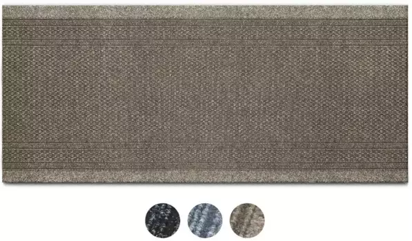 Идеи Primaflor в текстильной кухонной направляющей "AZTEC", прямоугольной формы, фетр, очень прочная и износостойкая, нескользящая, для кухни Primaflor-Ideen in Textil 66х400 см, коричневый