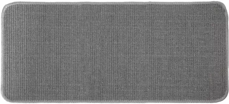 Идеи Primaflor в текстильной направляющей для кухни "SISAL", прямоугольной формы, внешний материал: 100 % сизаль, нескользящая, для кухни Primaflor-Ideen in Textil 67х140 см, серый