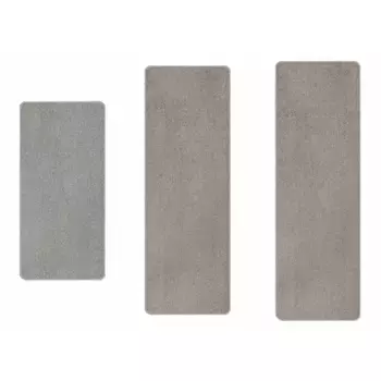 Идеи Primaflor в текстильном бордюре для кровати «MANILA», (3 шт.), коврик для кровати, короткий ворс, однотонные цвета, комплект дорожек для спальни Primaflor-Ideen In Textil, цвет hellgrau