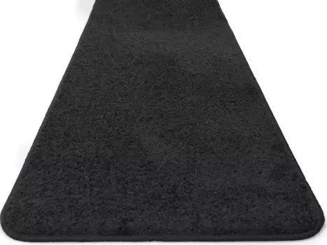 Идеи Primaflor в текстильном ковре "Ковер МУМБАЙ", прямоугольный, мягкий короткий ворс, однотонные цвета, идеально подходит для гостиной и спальни Primaflor-Ideen in Textil 200х300 см, цвет anthrazit