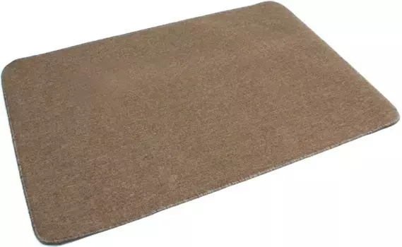 Идеи Primaflor в текстильном ковре "МАКАО", прямоугольные, однотонные, идеально подходят для гостиной и спальни Primaflor-Ideen in Textil 100х150 см, цвет messing