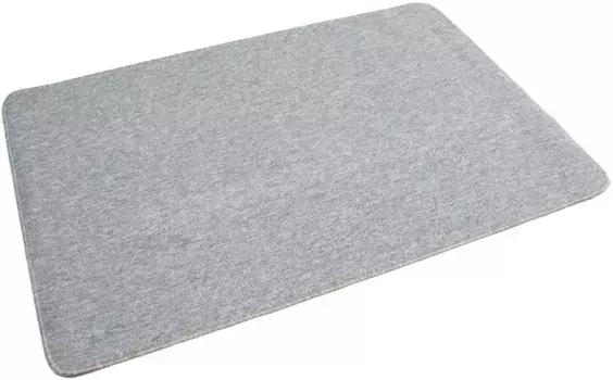 Идеи Primaflor в текстильном ковре "МАКАО", прямоугольные, однотонные, идеально подходят для гостиной и спальни Primaflor-Ideen in Textil 67х140 см, серый