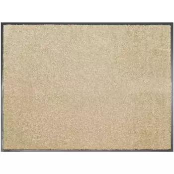 Идеи Primaflor в текстильном коврике «CLEAN», прямоугольный, высота 8,5 мм, грязеулавливающий коврик, большой выбор цветов, можно стирать Primaflor-Ideen In Textil, цвет creme