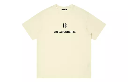 Ie футболка унисекс, Белый