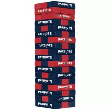 Игра FOCO New England Patriots со штабелируемыми блоками Unbranded