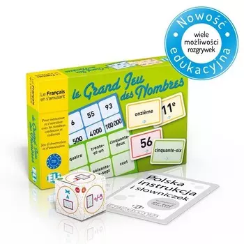 Игра на французском языке Le Grand Jeu Des Nombres Francais Eli
