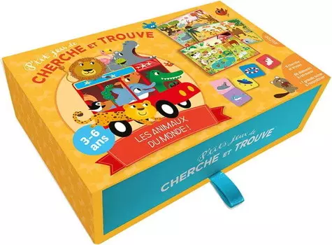 Игра «Найди и сопоставь животных мира», Аузу Auzou