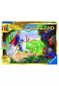 Игра настольная RAVENSBURGER SAGALAND, цвет mehrfarbig
