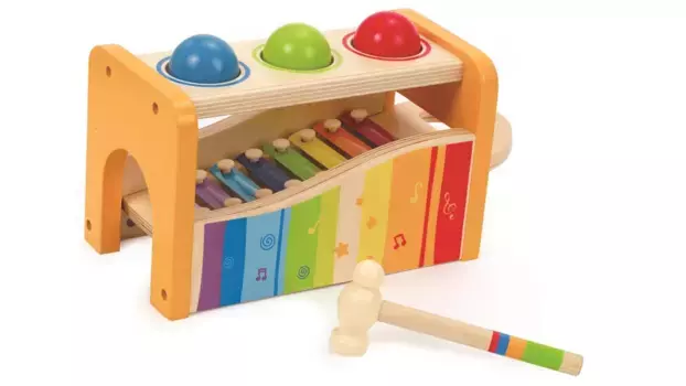 Игра с ксилофоном и молотком Hape