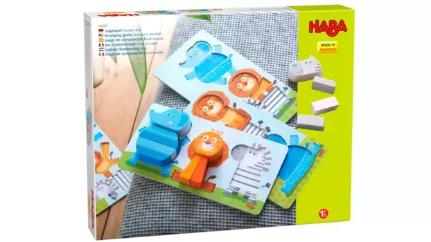 Игра-укладка диких животных