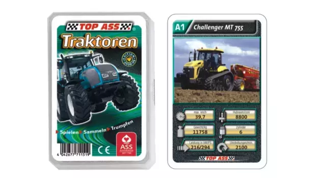 Игральные карты Ass Altenburger TOP ASS Quartet Tractors