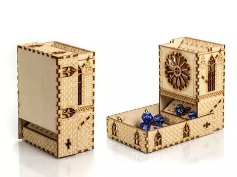 Игральные кости Tower Dracula Деревянные игральные кости 15 см, РГФК RGFK