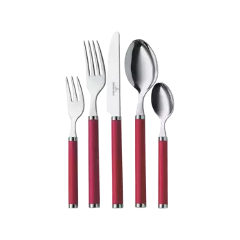 Играть! Набор столовых приборов 30 шт Villeroy & Boch, красный