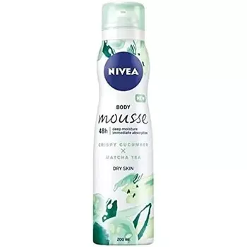 Игристый лосьон для тела с огурцом и чаем матча 200 г, Nivea