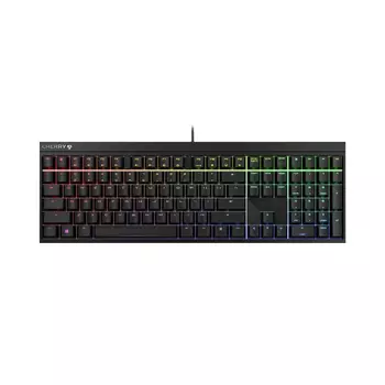 Игровая клавиатура Cherry MX2.0S RGB, проводная, Cherry MX Black, чёрный
