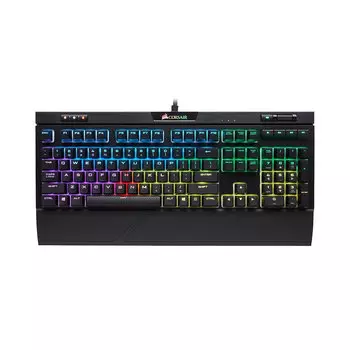 Игровая клавиатура Corsair Strafe RGB MK.2, MX Red, чёрный, английская раскладка